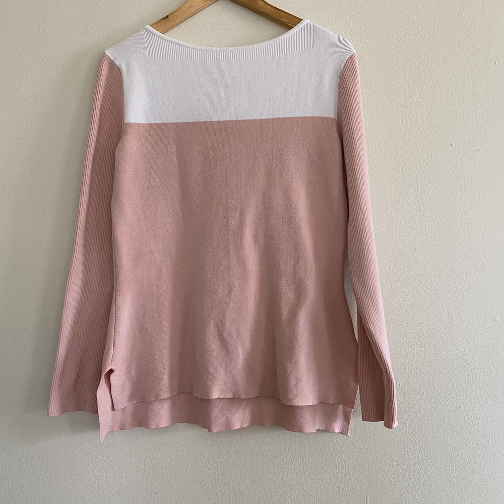 Derek Lam 10 Crosby  Athleta Womens Colorblock Sweatshirt Size M Layering Casual